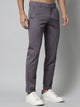 Men's Grey Pure Cotton Trousers