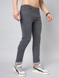 Men's Light Grey Relax Fit Jeans