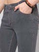 Men's Light Grey Relax Fit Jeans