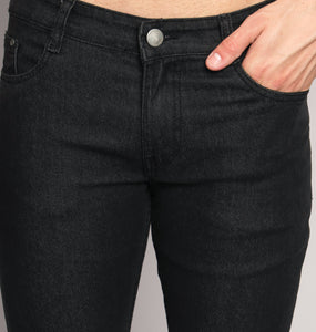 Men's Black Relax Fit Jeans