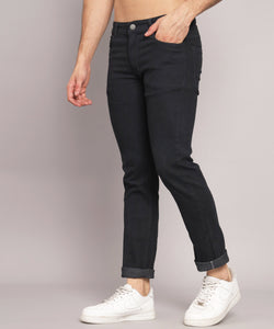 Men's Dark Grey Relax Fit Jeans