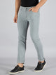 Men's Light Grey Relax Fit Jeans