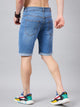 Men's Light Blue Denim Shorts