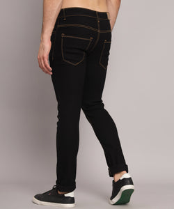 Men's Black Relax Fit Jeans