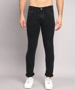 Men's Dark Grey Relax Fit Jeans