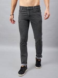 Men's Grey Relax Fit Jeans