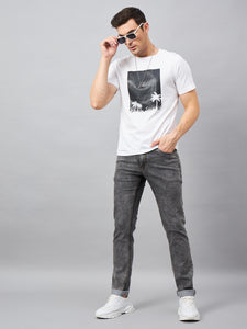 Men's Grey Relax Fit Jeans