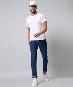 Men's Dark Blue Relax Fit Jeans