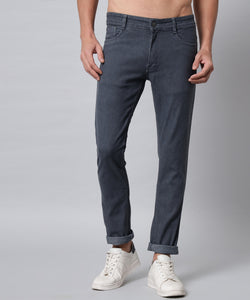 Men's Grey Relax Fit Jeans